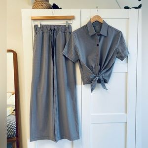 Wayer Cruiser Pants - Gingham Pattern